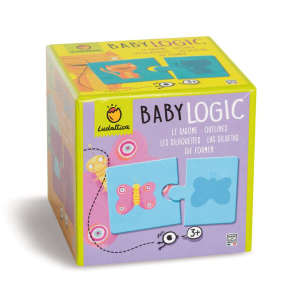 Ludattica Puzzel Baby Logic - Silhouetten + 3jaar