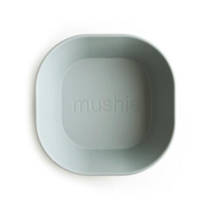 Mushie Kom Vierkant (set van 2) - Sage