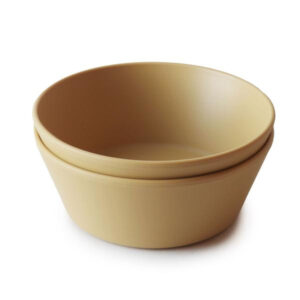 Mushie Kom Rond (set van 2) - Mustard