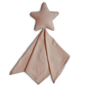 Mushie Knuffeldoek Lovely Ster - Natural