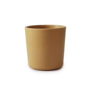 Mushie Beker (set van 2) - Mosterd