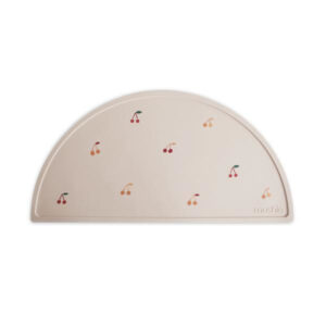 Mushie Placemat Silicone Place Mat - Cherry