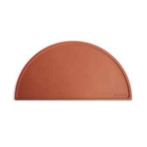 Mushie Placemat Silicone Place Mat - Clay