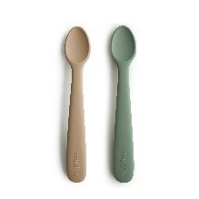 Mushie Kinderbestek Set Lepels - Dried Thyme / Naturel