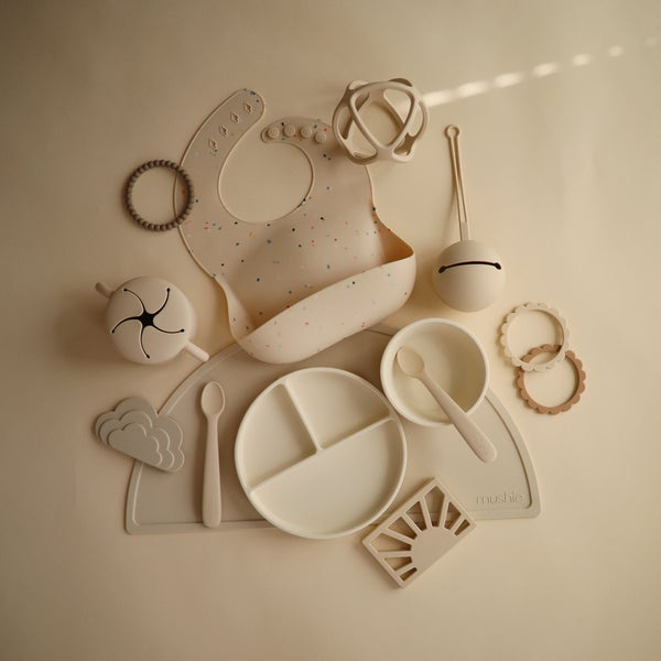 Mushie Snack Cup - Shifting Sand