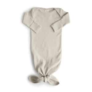 Mushie Slaapzak Newborn - Ivory 0-3 maand