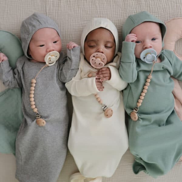 Mushie Slaapzak Newborn - Roman Green 0-3 maand