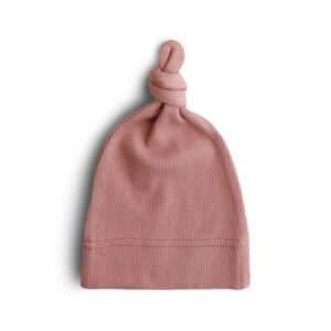 Mushie Babymuts Beanie Newborn - Cedar 0-3 maand