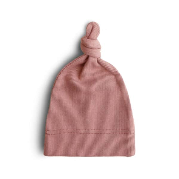 Mushie Babymuts Beanie Newborn - Cedar 0-3 maand