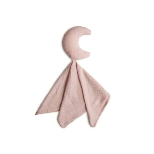 Mushie Knuffeldoek Lovely Maan - Blush