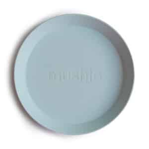 Mushie Bord Rond (set van 2) - Powder Blue