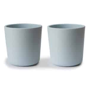 Mushie Beker (set van 2) - Powder Blue