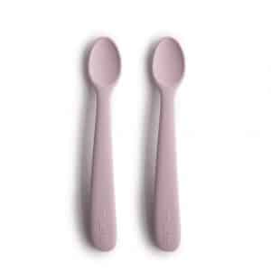 Mushie Kinderbestek Set Lepels - Soft Lilac