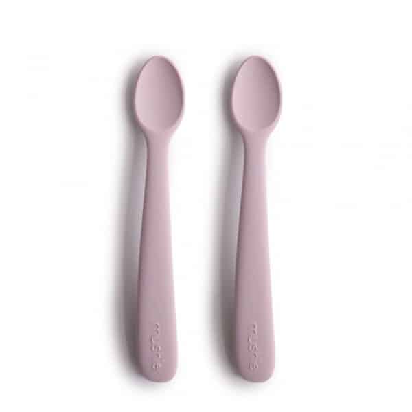 Mushie Kinderbestek Set Lepels - Soft Lilac