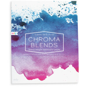 Ooly Schetsboek Aquarel Papier - Chroma Blends