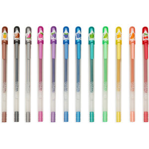 Ooly Gelpennen Glitter en Geur Yummy Yummy Gel Pens - 12 kleuren