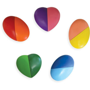 Ooly Waskrijt I Heart Art Crayons - Set van 6