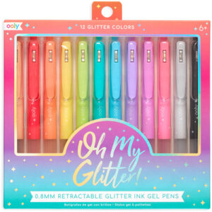 Ooly Gelpennen Oh My Glitter Grote Set - 12 kleuren