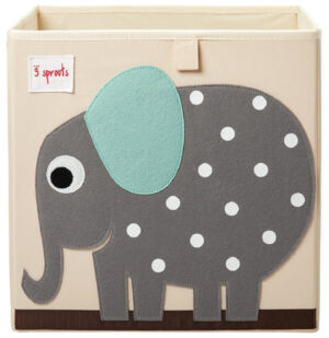 3 Sprouts Opbergdoos - Olifant