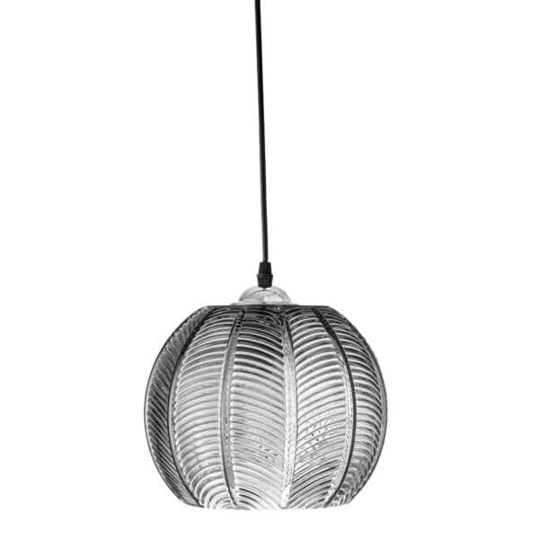 8206 8390 Bloomingville Hanglamp Glas Adar Grijs 5711173341740 (1)