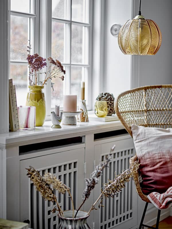 Bloomingville Hanglamp Glas Adar Bruin 5711173314638