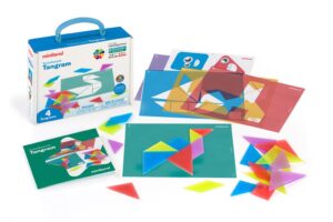 8232163 Miniland Lightpad Doorzichtig Speelgoed - Tangram 8413082321635 (1)