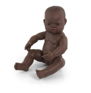 Miniland Babypop Afrikaans - Boy (40 cm)