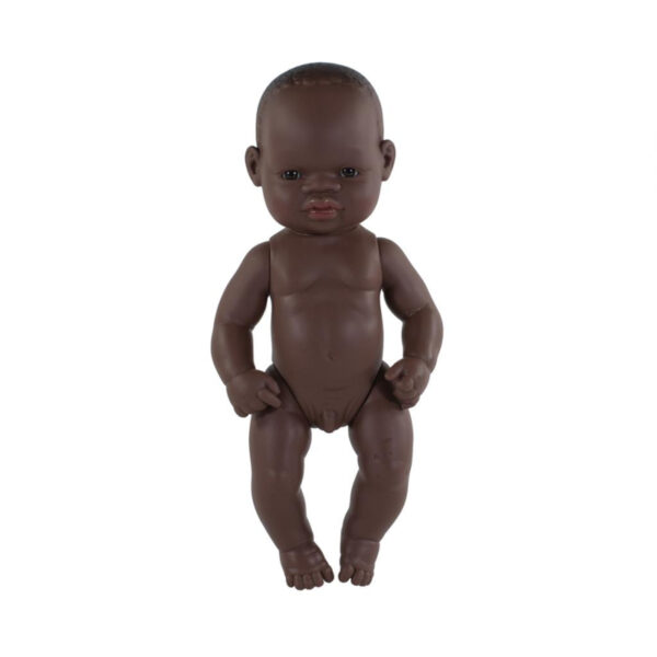 Miniland Babypop Afrikaans - Jongen (32cm)