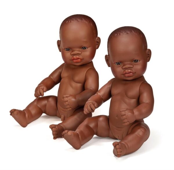 Miniland Babypop Afrikaans - Meisje (32cm)