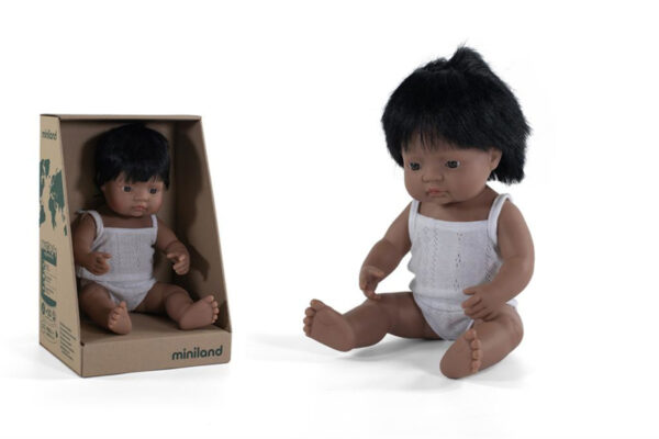 Miniland Pop Latijns Amerikaans - Boy (38 cm)