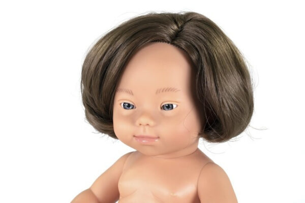 Miniland Pop Europees Meisje met Syndroom van Down - Girl (38 cm)