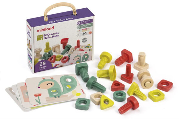 Miniland Bouten en Moeren + 2jaar