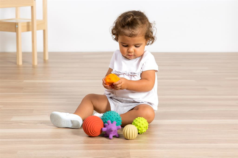 Miniland Sensorische Rubberen Ballen + 0jaar
