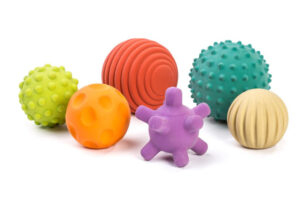 Miniland Sensorische Rubberen Ballen + 0jaar