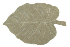 Lorena Canals Vloerkleed - Monstera Leaf Olive