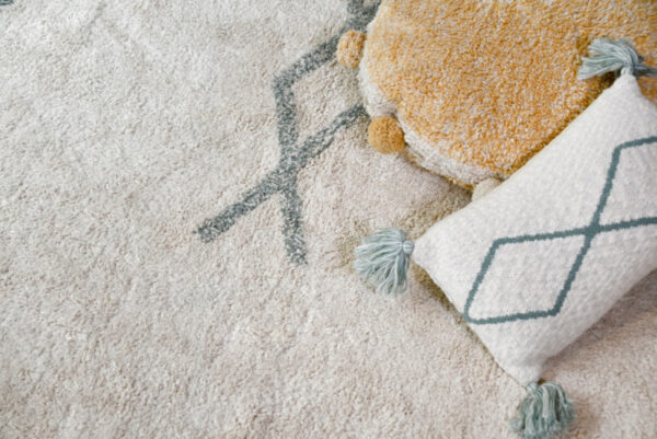 Lorena Canals Vloerkleed - Atlas Vintage Blue (Groot) 240x170 cm