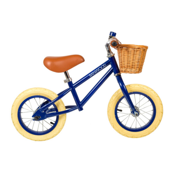 Banwood First Go Balance Loopfiets - Navy Blauw