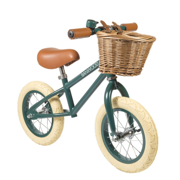 Banwood First Go Balance Loopfiets - Donkergroen