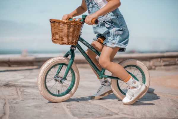 Banwood First Go Balance Loopfiets - Donkergroen