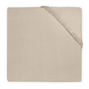 Jollein Hoeslaken Ledikant Jersey - Nougat (60 x 120 cm)