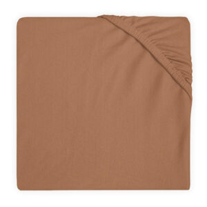 Jollein Hoeslaken Wieg Jersey - Caramel (40 x 80/90 cm)