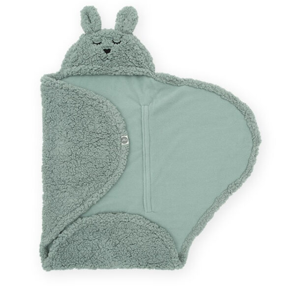 Jollein Wikkeldeken Bunny - Ash Green
