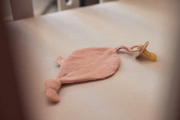 Jollein Speendoekje Leaf - Pale Pink