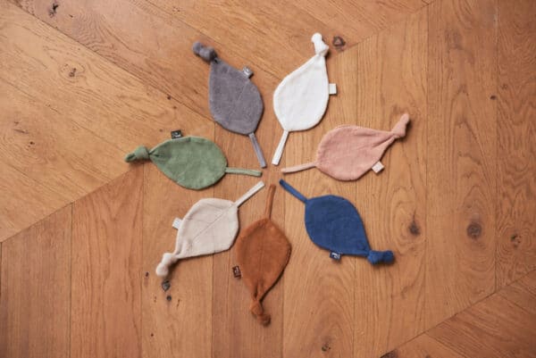 Jollein Speendoekje Leaf - Jeans Blue