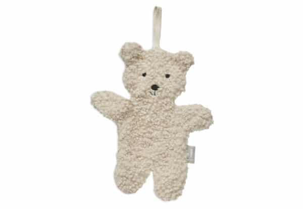 8717329370302 Jollein Speendoekje Teddy Bear - Naturel - 031-594-67007 - (1)