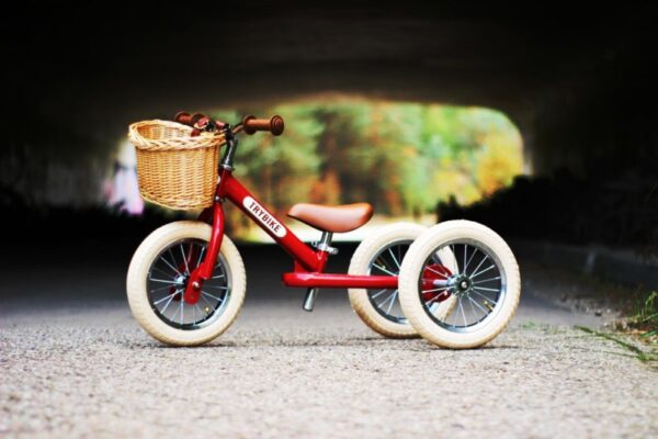 Trybike Steel Trike Set - Derde Wiel Extensie Set - Zwart