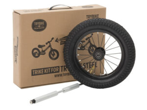 Trybike Steel Trike Set - Derde Wiel Extensie Set - Zwart