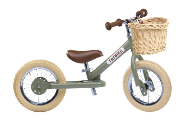 Trybike Steel Fietsmandje - Rotan