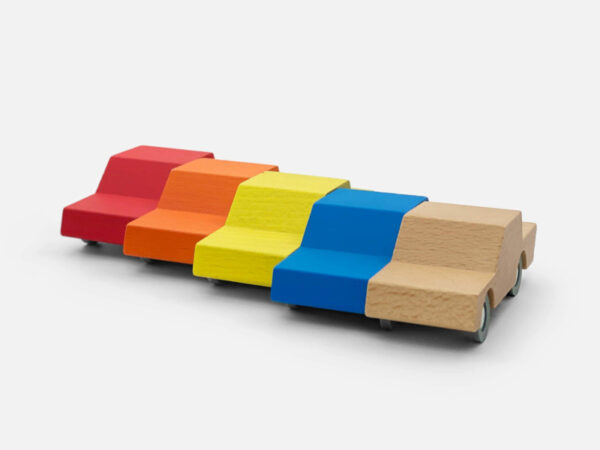 Way to Play Heen en Weer Auto - Rood