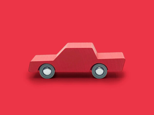 Way to Play Heen en Weer Auto - Rood